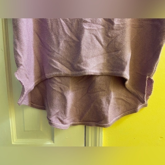 Allen B. Vintage Womens Size XS High Low Purple Sweater - Picture 7 of 9